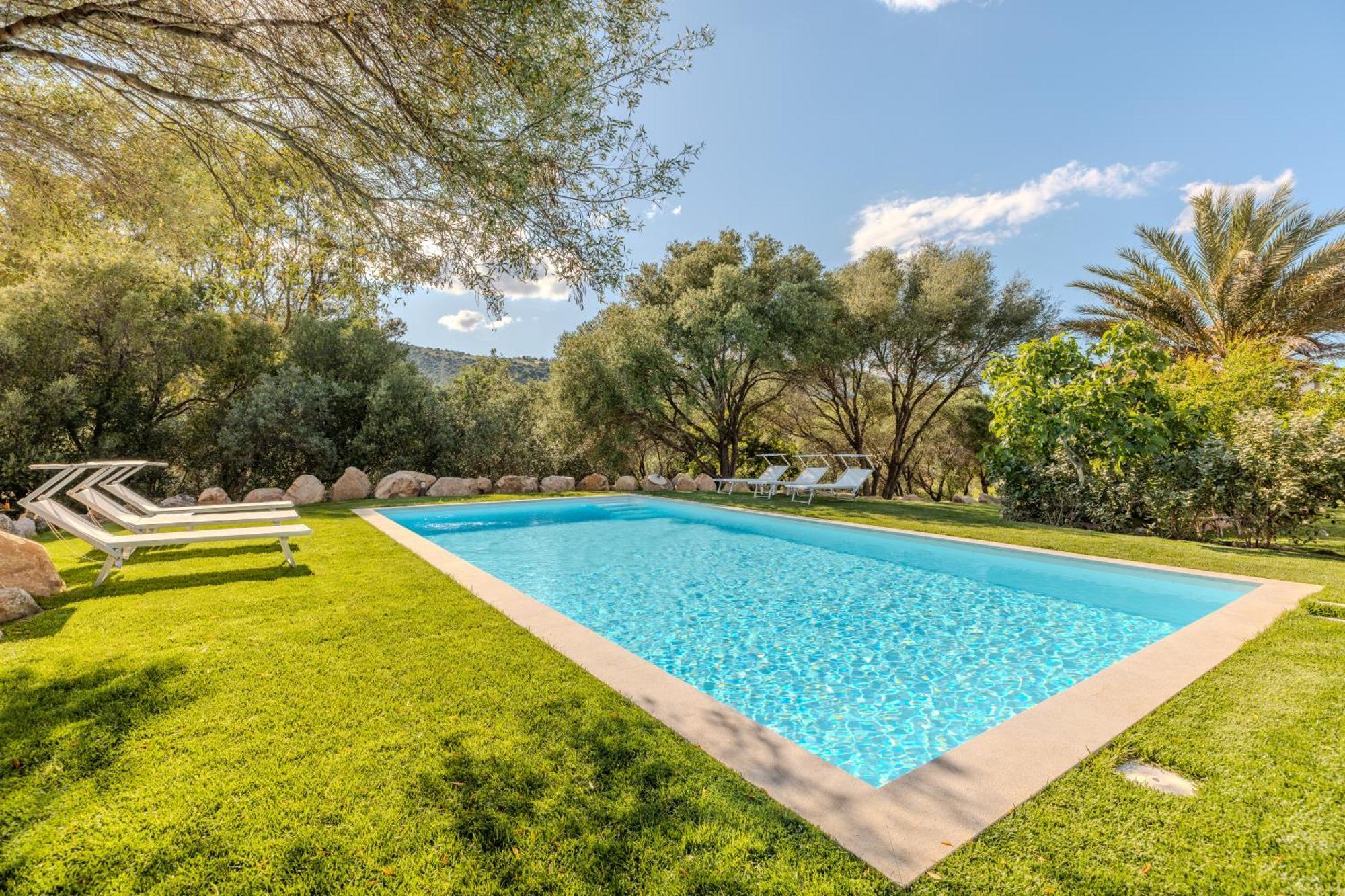 Ferienwohnung Stazzo San Teodoro L'Olivastro Piscina Condivisa Exterior foto